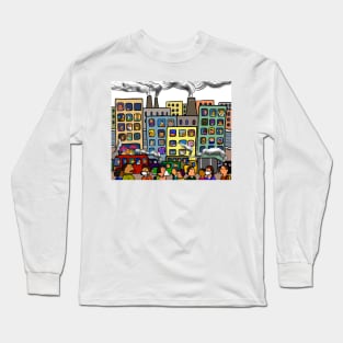 City Life Urban Density Long Sleeve T-Shirt